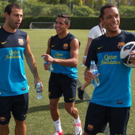 Mascherano, Adriano y Alexis Shánchez - NIKE The Chance